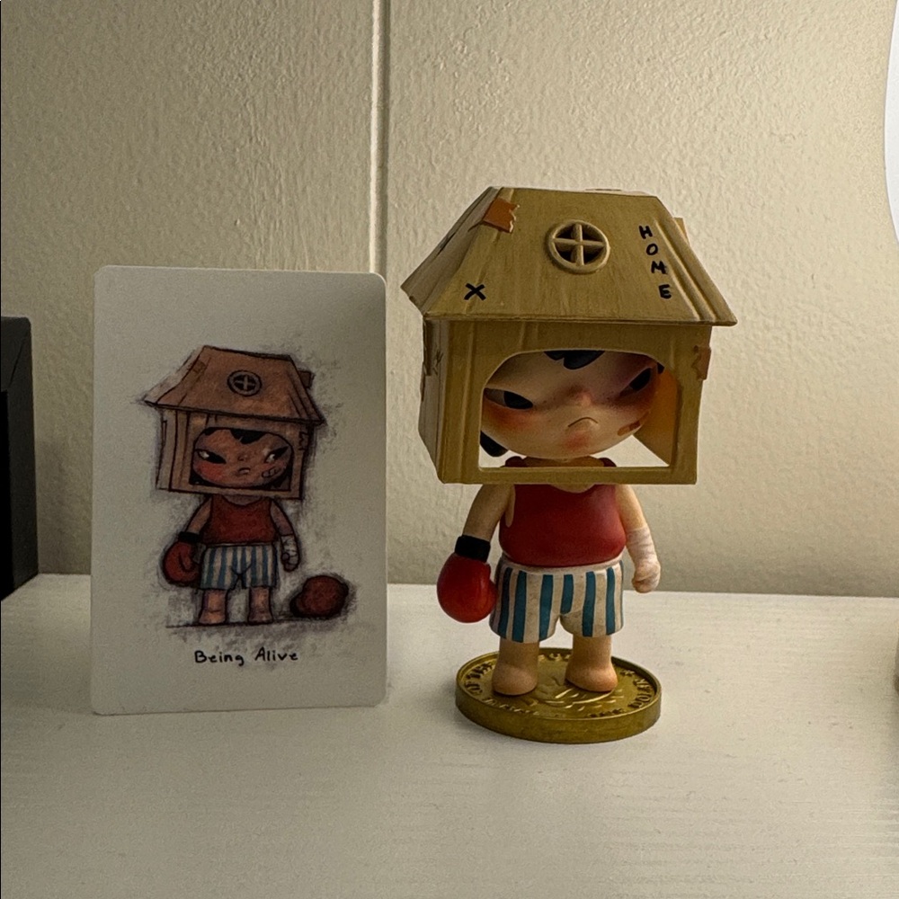 Authentic POP MART HIRONO The Other One Series Figurine- Being Alive (With Card)